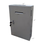 Indoor Outdoor Water Temper Proof Box Mail box Secure Collection Box Ticket Box