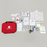 First Aid Kit - 100Pcs Small Medical Kit, Professional Medical Supplies Red 18109