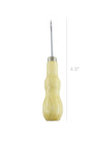 FixtureDisplays 2PK Wooden Handle Sewing Awl Speedy Hand Stitcher 18110 2PK