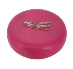 FixtureDisplays 4.3dia. x 1.25h Rose Red Magnetic Pincushion 18111 ROSE RED