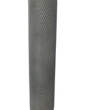 FixtureDisplays Steel Expanded Metal Mesh Sheet 3.3 feet x 7.7 feet, Ships in a  Roll, Great for  BBQ Grill, Window Well, Fence 18112