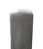 FixtureDisplays Steel Expanded Metal Mesh Sheet 3.3 feet x 7.7 feet, Ships in a  Roll, Great for  BBQ Grill, Window Well, Fence 18112