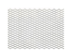 FixtureDisplays Steel Expanded Metal Mesh Sheet 3.3 feet x 7.7 feet, Ships in a  Roll, Great for  BBQ Grill, Window Well, Fence 18112