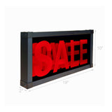 LED SALE Sign Animated Neon Light Tunnel Lamp Infinity Light Mirror Light Frame