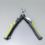Straight Cutting Pliers Tin Snip for Sheet Metal Cutting Pliers Snip, Serrated edge 18140
