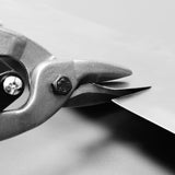 Straight Cutting Pliers Tin Snip for Sheet Metal Cutting Pliers Snip, Serrated edge 18140