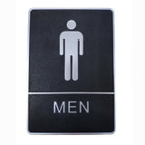Men's Restroom Sign Mens Toilet Sign Male Bathroom Sign Public Restroom Sign