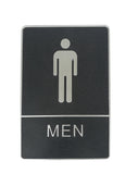 Men's Restroom Sign Mens Toilet Sign Male Bathroom Sign Public Restroom Sign