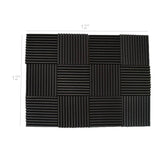 12PK Acoustic Panels Studio Foam Wedges 12x12 Soundproofing Acoustic Treatments