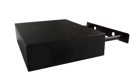 3PK Black Showcase Display Shelves Wall Display Floating Shelves Set 18158 BLACK