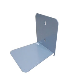 FixtureDisplays® Large Silver Hidden Bookshelf Conceal Floating Bookshelf Modern Wall Displays Practical L-Shaped Shelf 18166-SILVER-LARGE