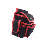 Tool Belt Maintenance and Electrician's Pouch with Pockets for Tools, Flashlight