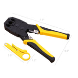 Network Wire Stripper Cable Connectors Crimper Cable Punch Down Stripper Tool