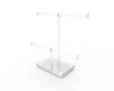 12W x 10H x 5D Jewelry Display T-Bar Necklaces Bracelet Tape Ribbon Scrapbook Supply Organizer 18184