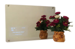 FixtureDisplays® Versatile Smart Mirror Magic Mirror with Clock Weather News Bathroom Office Mirror 18189