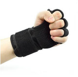 Three Holes Hand Grips Gymnastics Pull up Weight Lifting Kettlebells Cross Train