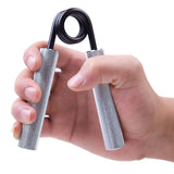 200lbs Resistance Heavy Grip Metal Hand Gripper Knurling Forearm Finger Exercise