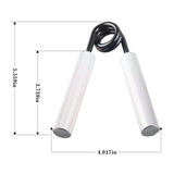 200lbs Resistance Heavy Grip Metal Hand Gripper Knurling Forearm Finger Exercise