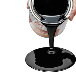 Black Bitumen Paint Modified Bitumen Tar Oily Polyurethane Waterproof Sealant for Concrete Floor Crack Roof Repair Parking Lot Drive Way 11LBS 18199