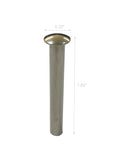 12 Pack 0.23 Dia. x 1.85 L Stainless Steel Tubular Rivet 18203 6X47 12PK