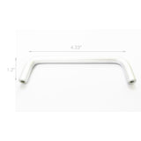 2PK Aluminum Cabinet Pulls Cabinet Hardware Handle Pull 4 Hole Centers 4.3 L