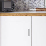 2PK Drawer Pull Handles 2.9 Inches Kitchen Cabinet Door Aluminum  18211-2PK
