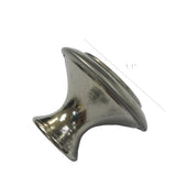 Galvanized Cabinet Drawer Door Hardware Round Pull Knob - 1.1 Diameter, M4 Thread 18212 6PK