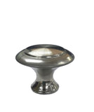 Galvanized Cabinet Drawer Door Hardware Round Pull Knob - 1.1 Diameter, M4 Thread 18212 2PK