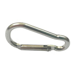 4PK 1.8 Aluminum Spring Snap Hook Carabiner 18214 4PK
