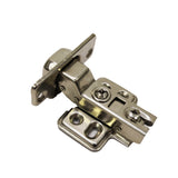 2PK Clip On Half Overlay Furniture Door Hinges Concealed 18215-2PK