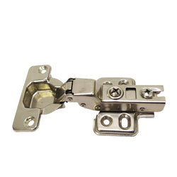 4PK Clip On Half Overlay Furniture Door Hinges Concealed 18215-4PK