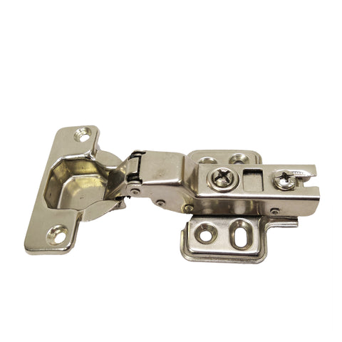 2PK Clip On Half Overlay Furniture Door Hinges Concealed 18215-2PK