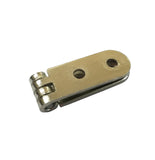 2PK 3 x 0.6 Boat Strap Hinges Deck Cabinet Marine Chrome 18224 2PK