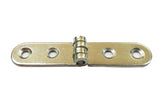 2PK 3 x 0.6 Boat Strap Hinges Deck Cabinet Marine Chrome 18224 2PK