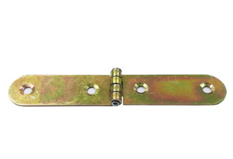 2PK 4.7 x 0.83 Boat Strap Hinges Deck Cabinet Marine Electroplate Zinc Finish