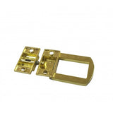 4PK Gold Rectangle Press Lock Clasp Leathercraft Accessory Purse Handbag Lock