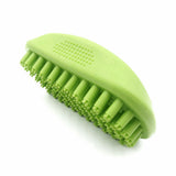 Pet Bath Massage Brush Grooming Tool Dogs Cats Soft Rubber Bristles Shampoo Comb