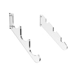 Baseball Bat Display Rack Clear Acrylic Baseball Bat Holder Wall Mount Bracket