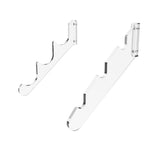 Baseball Bat Display Rack Clear Acrylic Baseball Bat Holder Wall Mount Bracket