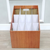 Blueprint Organizor Corrugated Roll File Drawing Display Print Art Storage Bin