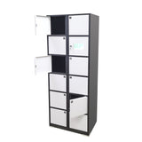 12 Slot TouchScreen Digtal Access Locker 26.8" x 70.8" x 18" 18349-PARCEL PICK UP