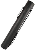 3.5 Diameter Document Poster Tube, Telescoping Document Resistant Tube Mailer, Black Plastic Storage 18350