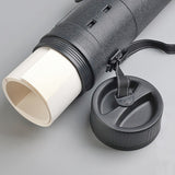 3.5 Diameter Document Poster Tube, Telescoping Document Resistant Tube Mailer, Black Plastic Storage 18350