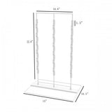 Clip n Strip Rack Retail Countertop Clipper Strip Stand Store Chips Bag Stand