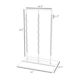 Clip n Strip Rack Retail Countertop Clipper Strip Stand Store Chips Bag Stand