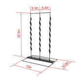 Clip n Strip Rack Retail Countertop Clipper Strip Stand Store Chips Bag Stand