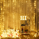 Twinkle Star Strips/Stars LED Curtain String Lights Window Lights Curtain Decor