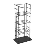 FixtureDisplays CD Tower Media Rack DVD Organizer Video Game Blu Ray Storage Holds 176 Single CDs 18469