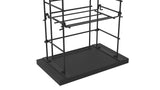 FixtureDisplays CD Tower Media Rack DVD Organizer Video Game Blu Ray Storage Holds 176 Single CDs 18469
