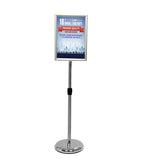 11x17 17x11 Sign Holder Stand Poster Stand Adjustable Height Literature Stand 18479